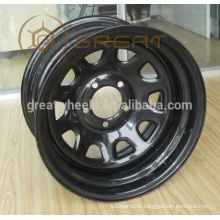 5x114.3 car steel wheels with high strength